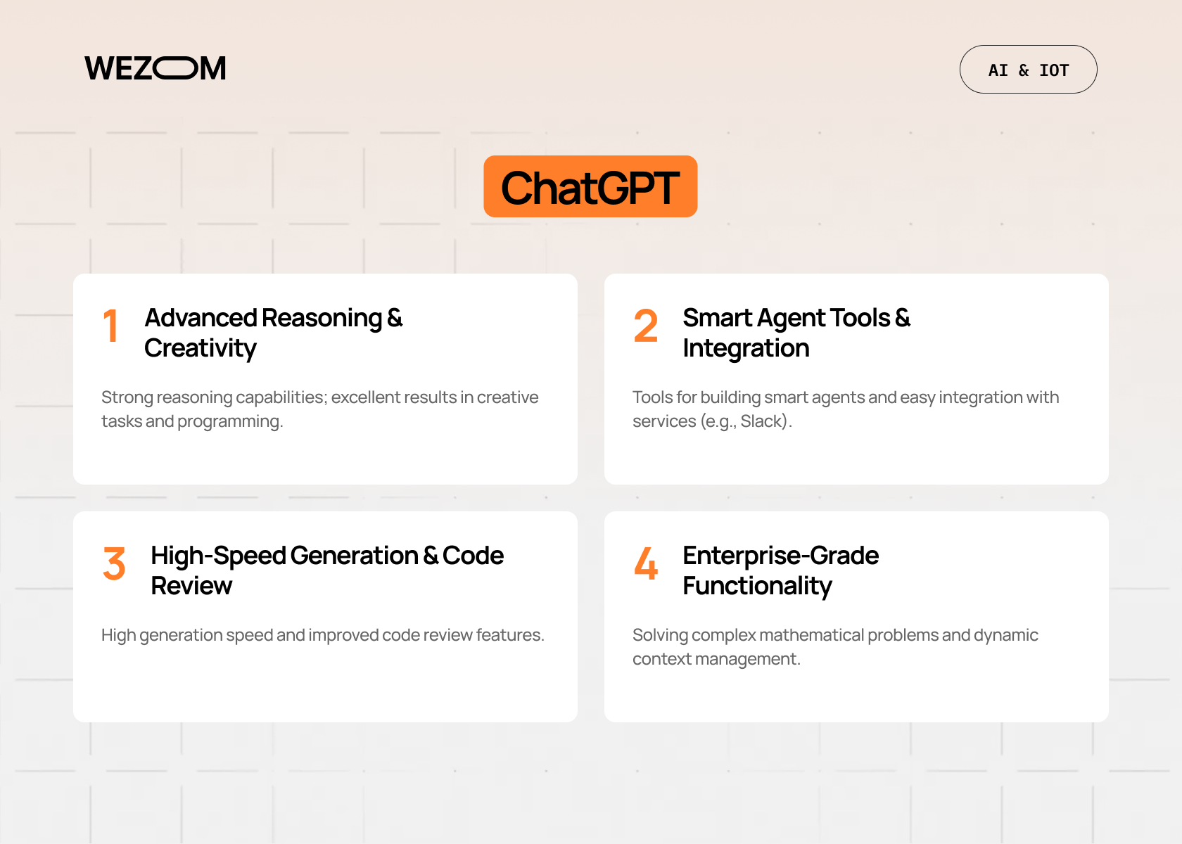 ChatGPT vs Claude vs Gemini comparison showing ChatGPT strengths in reasoning, smart agent integration, code generation and enterprise functionality for AI models comparison ChatGPT vs Claude vs Gemini comparison showing ChatGPT strengths in reasoning, smart agent integration, code generation and enterprise functionality for AI models comparison